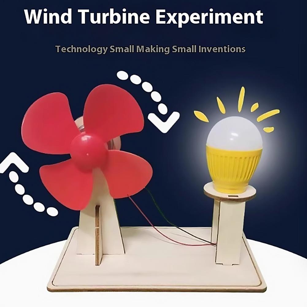 Science Kit - DIY Wind Power Generation Lighting Model