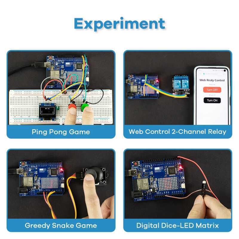 UNO R4 WiFi Compatible Develop - огляд і ціна Science Project Kit